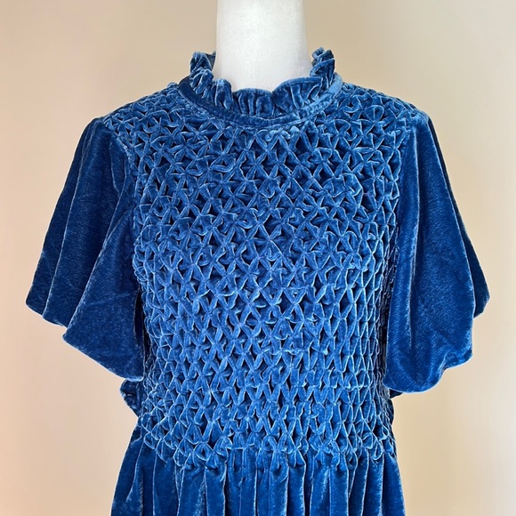 Free People Gum Drop Mini Dress Blue - Picture 6 of 16